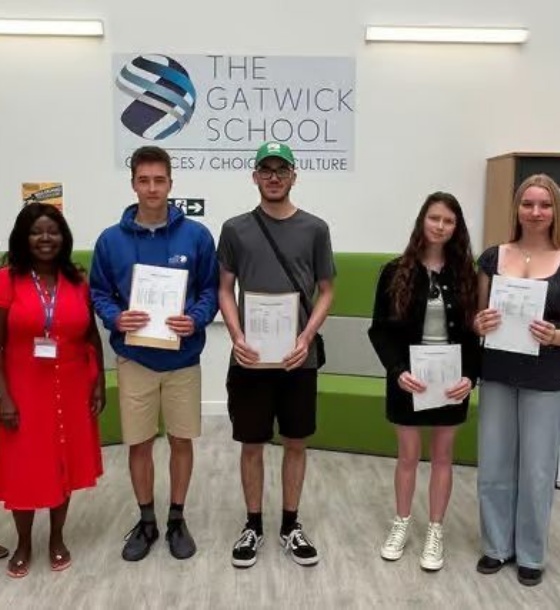 Exam Success for The Gatwick school image